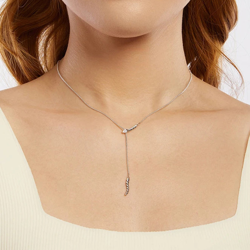 Luna Snake Necklace 925 Silver