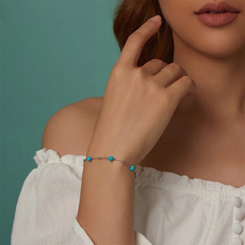 Luna Ball Bracelet 925 Silver