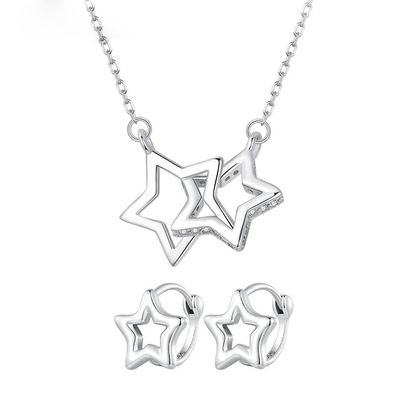 Luna Stars Set 925 Silver