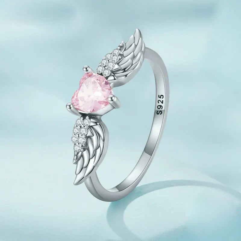 Luna Wings Ring 925 Silver