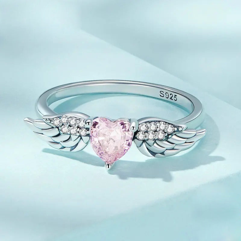 Luna Wings Ring 925 Silver