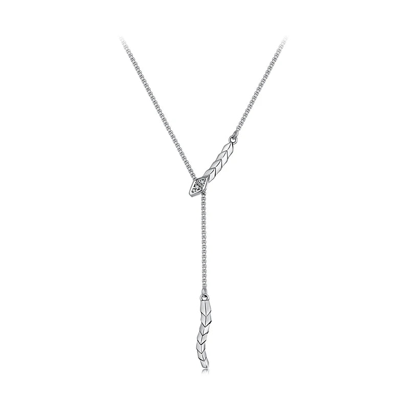 Luna Snake Necklace 925 Silver