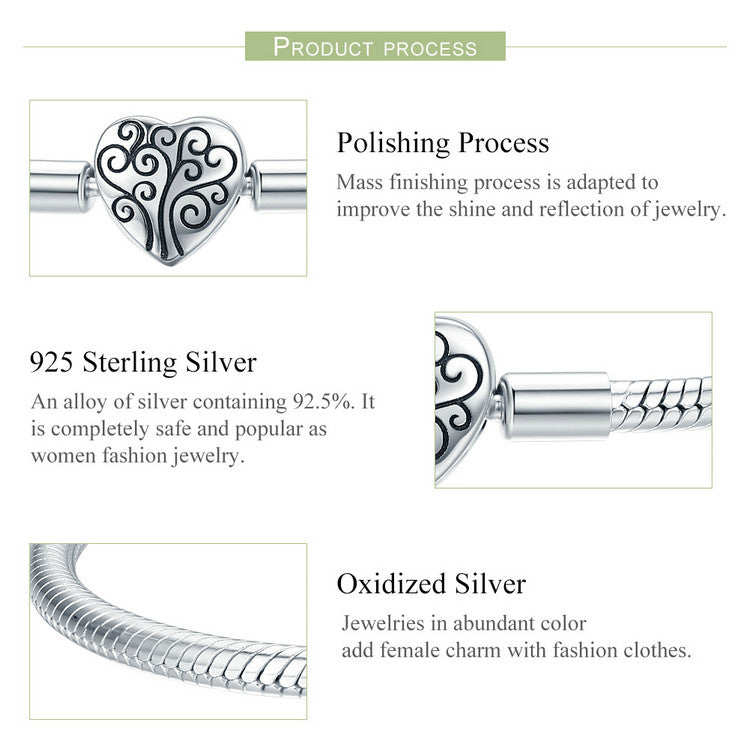Luna Love Bracelet 925 Silver