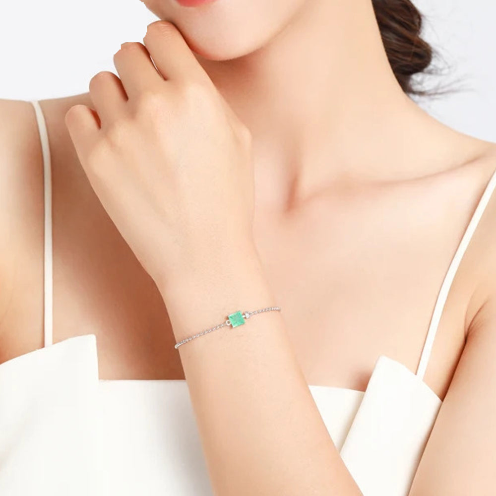 Luna Bracelet Colorful Crystal 925 Silver