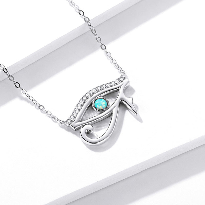 Luna Eye of Horus Necklace 925 Silver