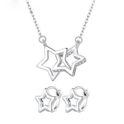 Luna Stars Set 925 Silver