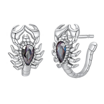 Luna Scorpion Earring 925 Silver