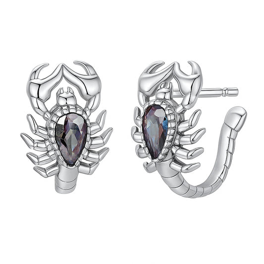 Luna Scorpion Earring 925 Silver