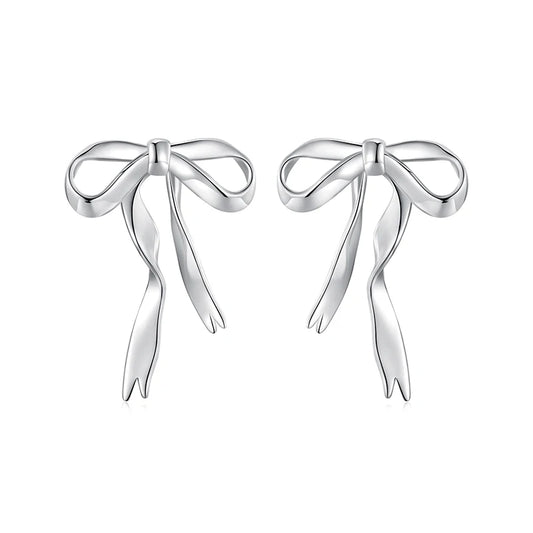 Luna Bows Earring 925 Silver