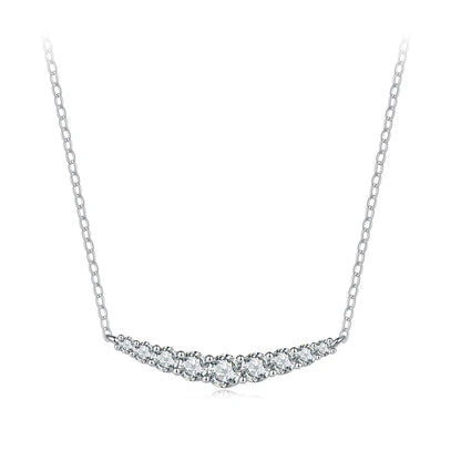 Luna Crystals Necklace 925 Silver