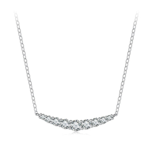 Luna Crystals Necklace 925 Silver