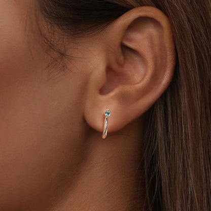 Luna Snake Earring 925 Silver