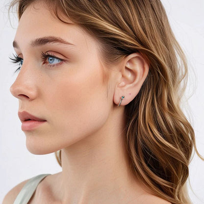 Luna Snake Earring 925 Silver