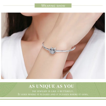 Luna Owl Bracelet 925 Silver
