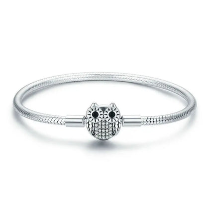 Luna Owl Bracelet 925 Silver