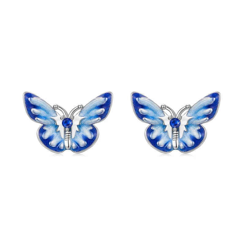 Luna Butterflies Set 925 Silver