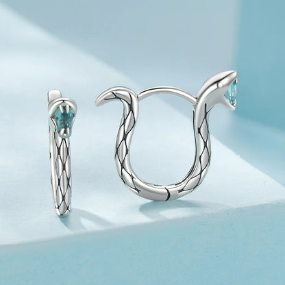 Luna Snake Earring 925 Silver