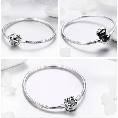 Luna Owl Bracelet 925 Silver