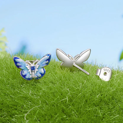 Luna Butterflies Set 925 Silver