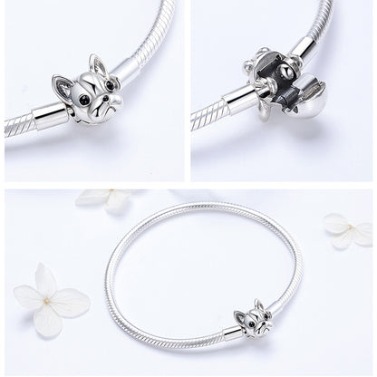 Luna Dog Bracelet 925 Silver