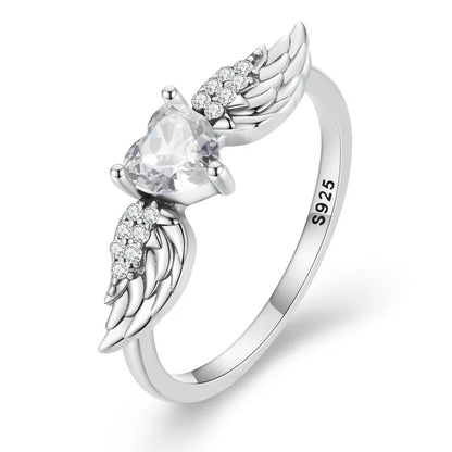 Luna Wings Ring 925 Silver
