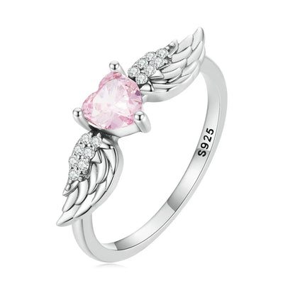 Luna Wings Ring 925 Silver