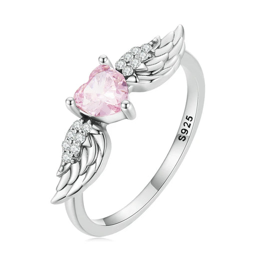 Luna Wings Ring 925 Silver