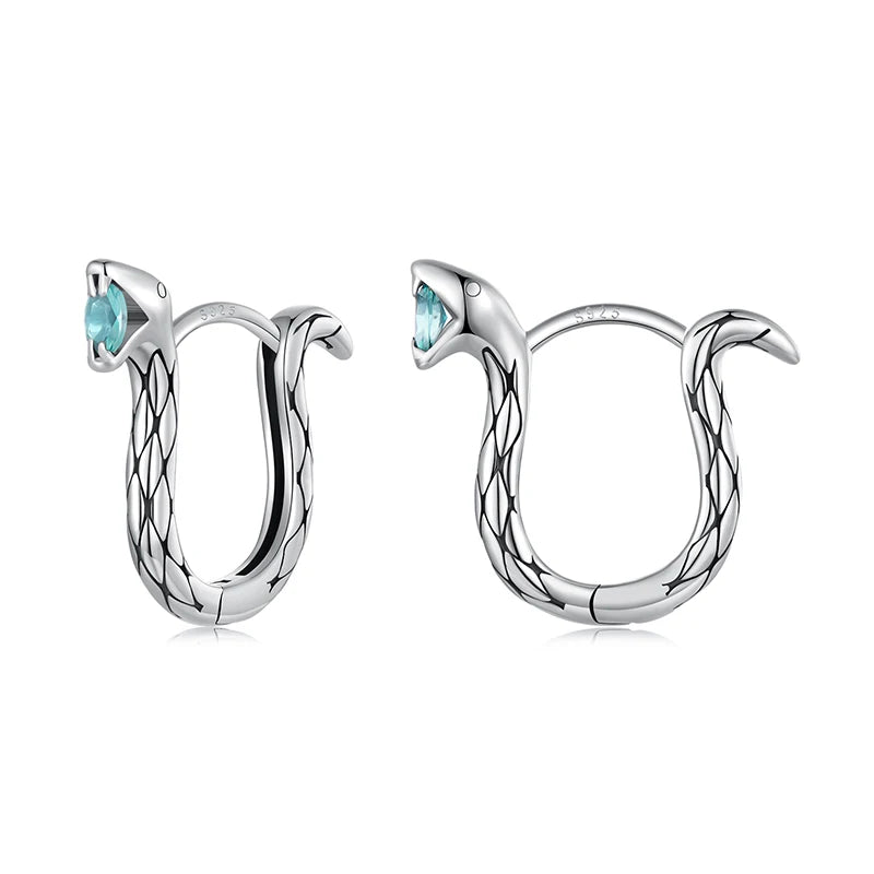 Luna Snake Earring 925 Silver