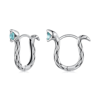 Luna Snake Earring 925 Silver