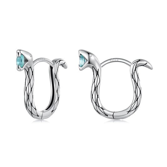 Luna Snake Earring 925 Silver