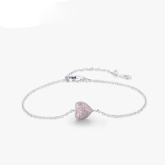 Studded Heart Bracelet